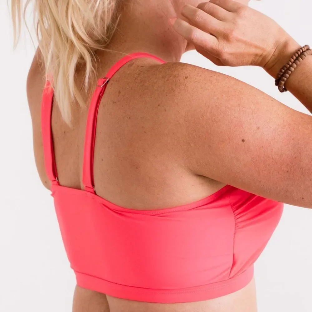 Athletic Bikini Top Adjustable Sports Bralette - Picture 2 of 12